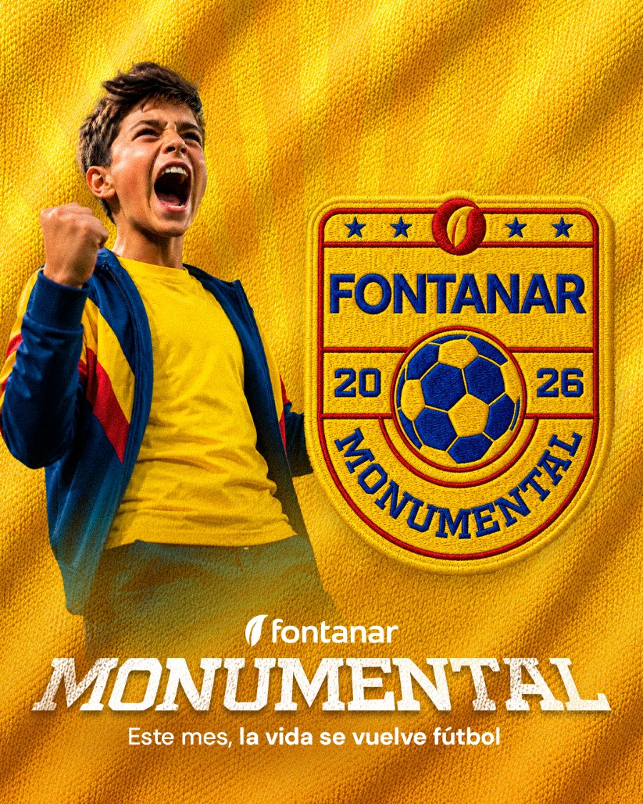 Fontanar Monumental — este mes la vida se vuelve fútbol